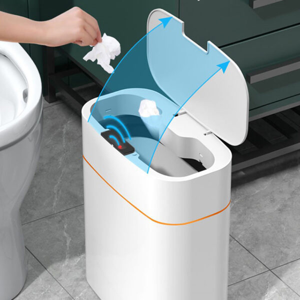 Automatic Smart Trash Bin – Induction Lid for Home & Car - Image 4
