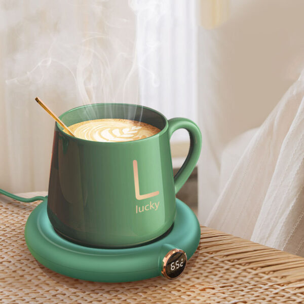 Smart Coffee Mug Warmer – Constant Temperature Heating Coaster & Desktop Pad - Image 8