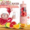 350ml Portable Blender – USB Rechargeable Electric Juicer, Mixer & Smoothie Maker