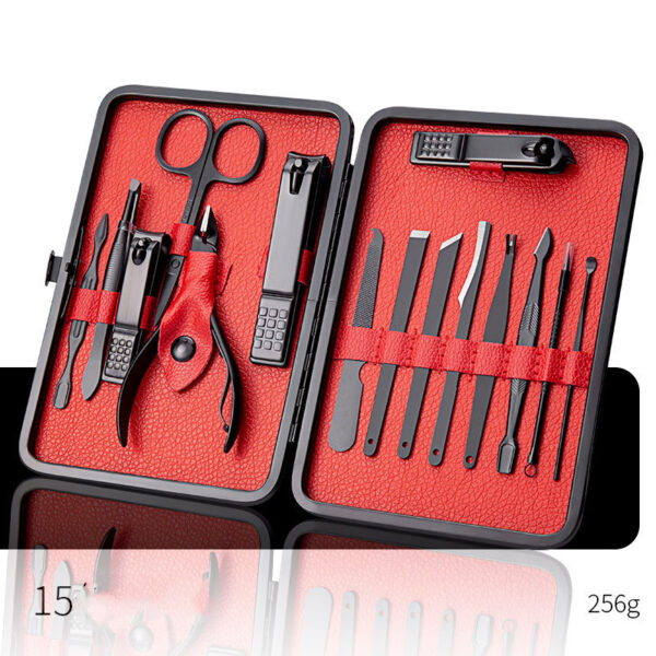 Pro Nail & Pedicure Kit – Scissors, Clippers, Ear Spoon, Pliers & Trimmers - Image 8