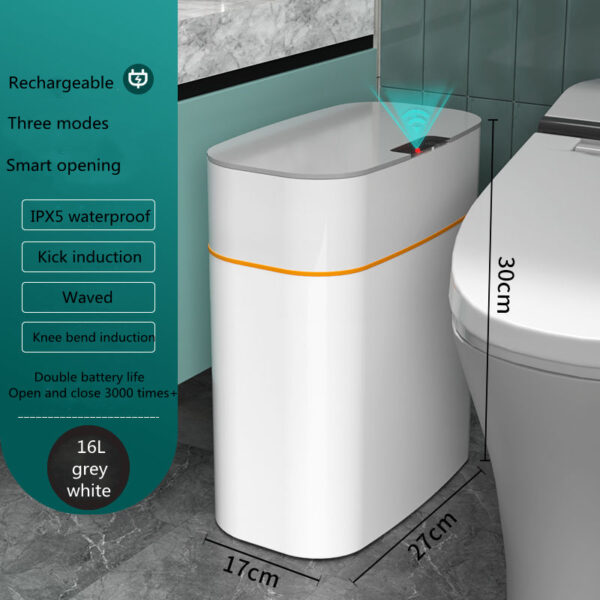 Automatic Smart Trash Bin – Induction Lid for Home & Car - Image 10
