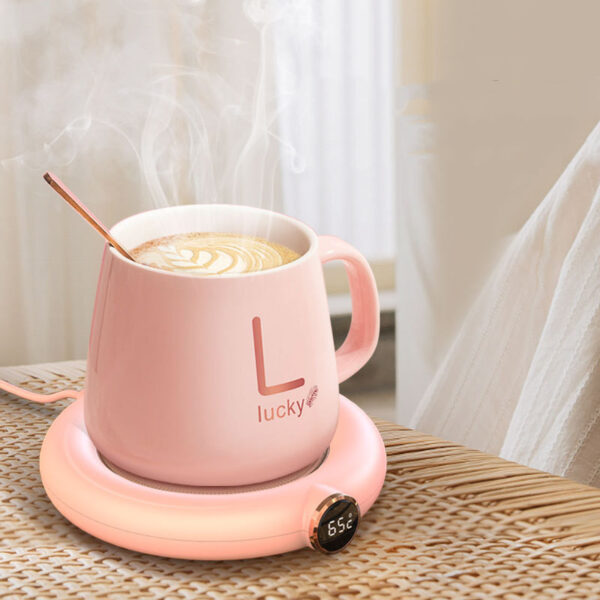 Smart Coffee Mug Warmer – Constant Temperature Heating Coaster & Desktop Pad - Image 9