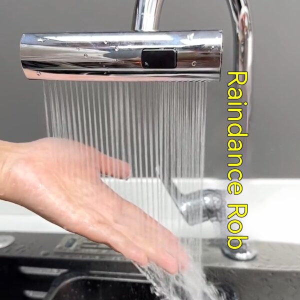 Waterfall Kitchen Faucet Nozzle – Universal Rotating, Splash-Proof & Multifunctional Extension - Image 9