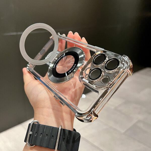 Electroplated Magnetic Bracket Case – Full Protection - Image 3