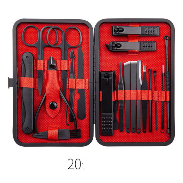 Pro Nail & Pedicure Kit – Scissors, Clippers, Ear Spoon, Pliers & Trimmers - Image 10