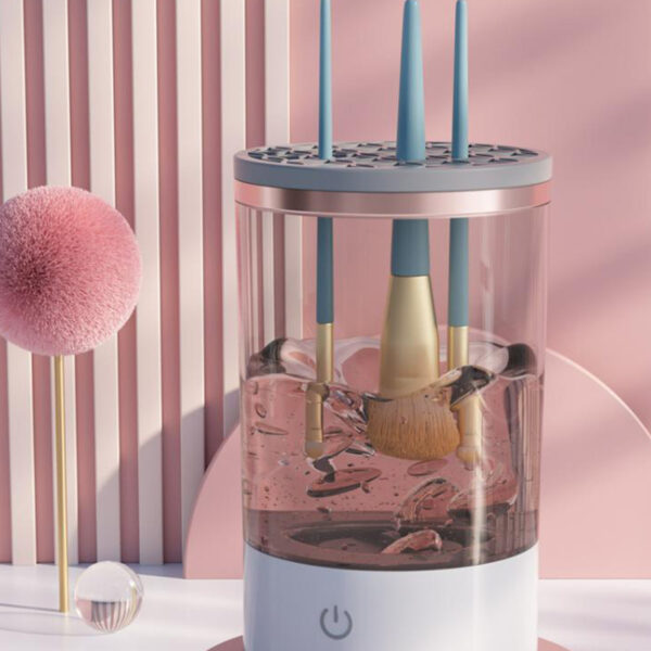 USB Electric Makeup Brush Cleaner – Fast & Portable