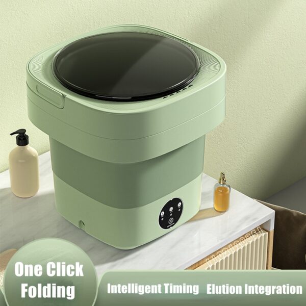 Mini Foldable Washing Machine – Portable 3-in-1 Spin Dry Laundry Gadget - Image 2