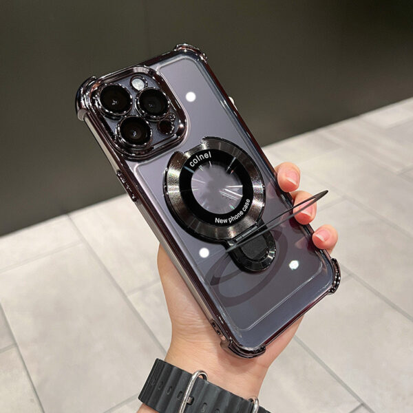Electroplated Magnetic Bracket Case – Full Protection - Image 6
